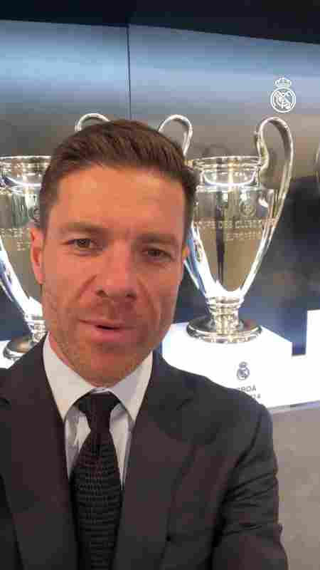 阿隆索向皇马球迷问好，很高兴开启新时代，Hala Madrid！