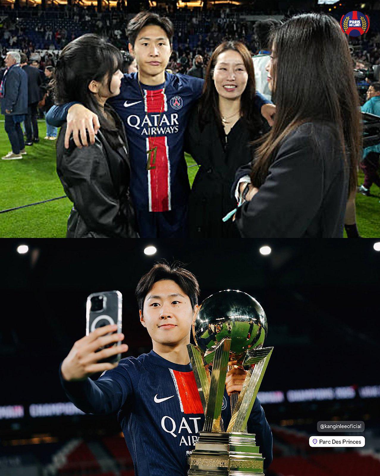 你小子李刚仁，首次携女友亮相，女友身份非凡——韩国财阀继承人